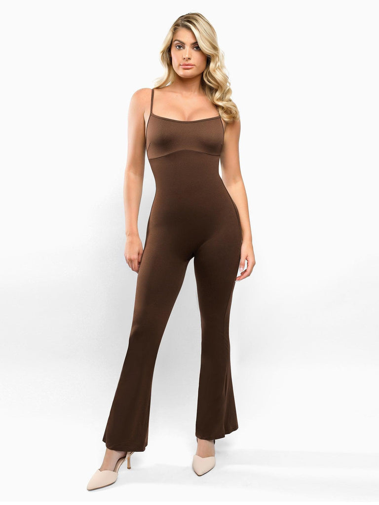 Popilush? Yoga Gym One Piece Workout Jumpsuit Summer Outfits The Shapewear Jumpsuits One Piece Thigh Slimming