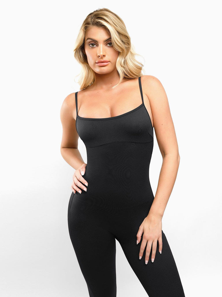 Popilush? Yoga Gym One Piece Workout Jumpsuit Summer Outfits The Shapewear Jumpsuits One Piece Thigh Slimming