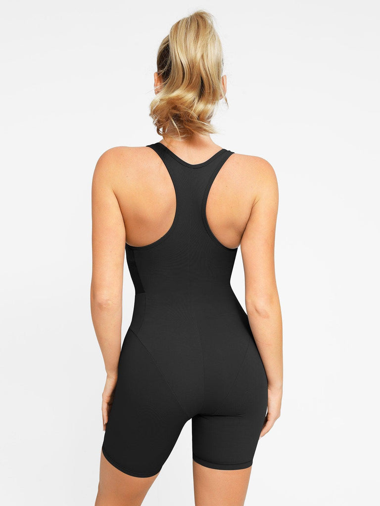 Popilush? Built-In Shapewear Racerback Romper