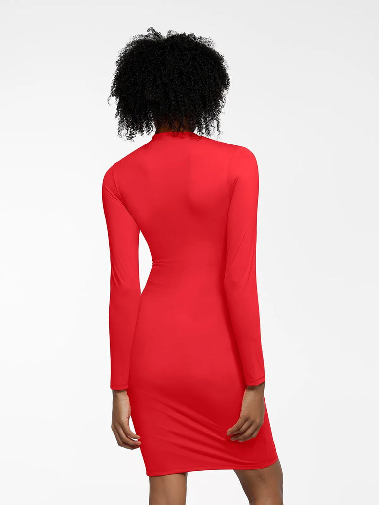 new-arrivals-redtag-shapewear-long-sleeve-mock-neck-midi-dress-34794869162160.webp