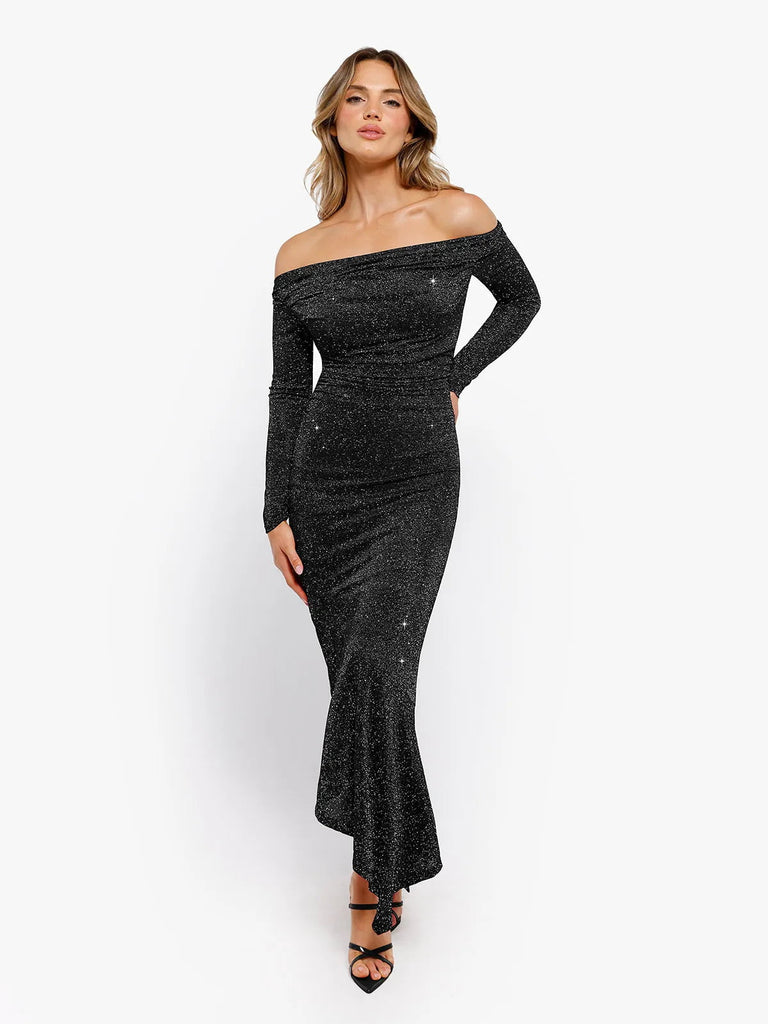 popilush-shapewear-metallic-knit-long-sleeve-slim-mermaid-maxi-dress-off-shoulder-bodycon-party-cocktail-evenign-gown-winter-shine-35303352172720.webp